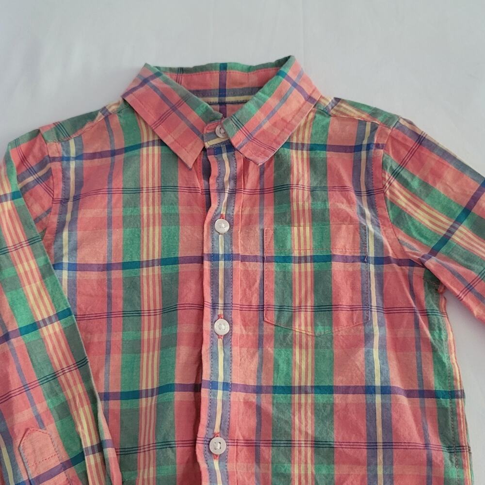Janie and Jack- Boy's button up flannel set- 2 in total- size 2T - Picture 3 of 7